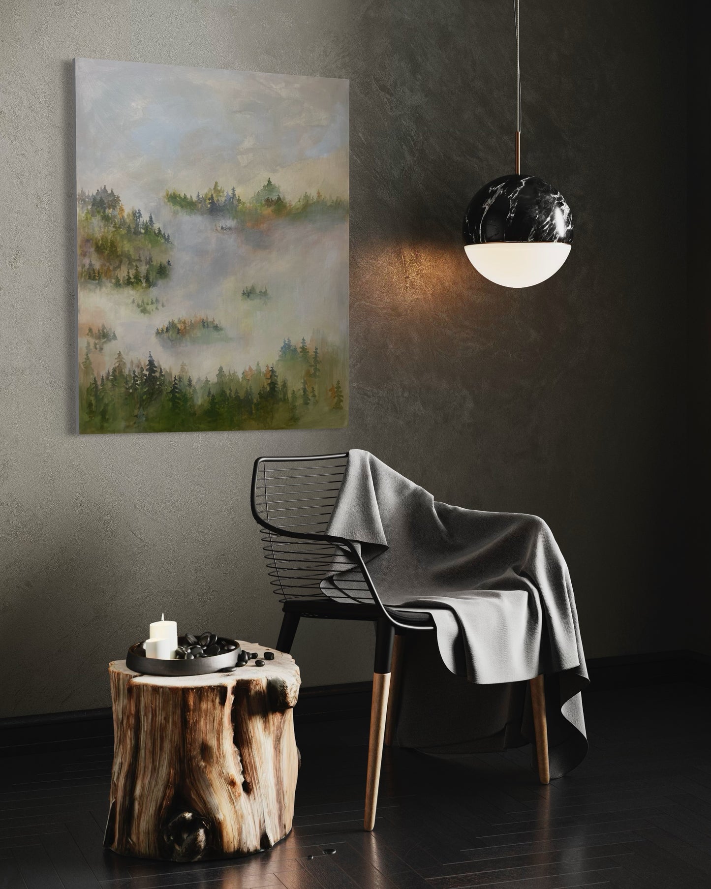 Kveldsdis 80x100