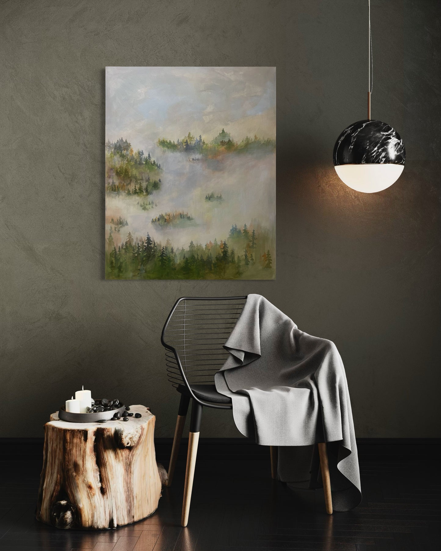 Kveldsdis 80x100