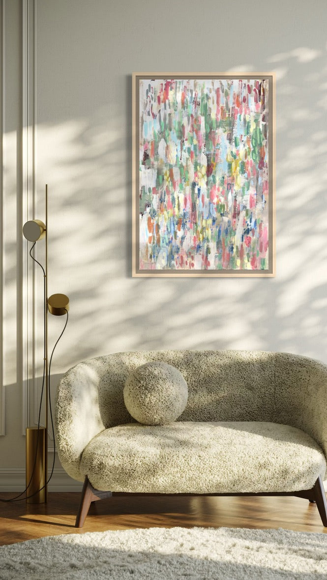 Blomsterregn 70x100