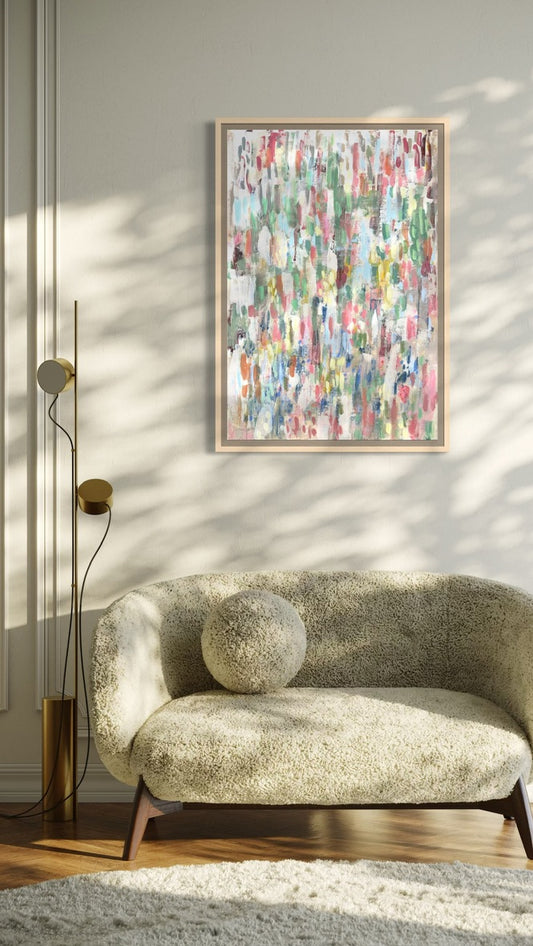 Blomsterregn 70x100
