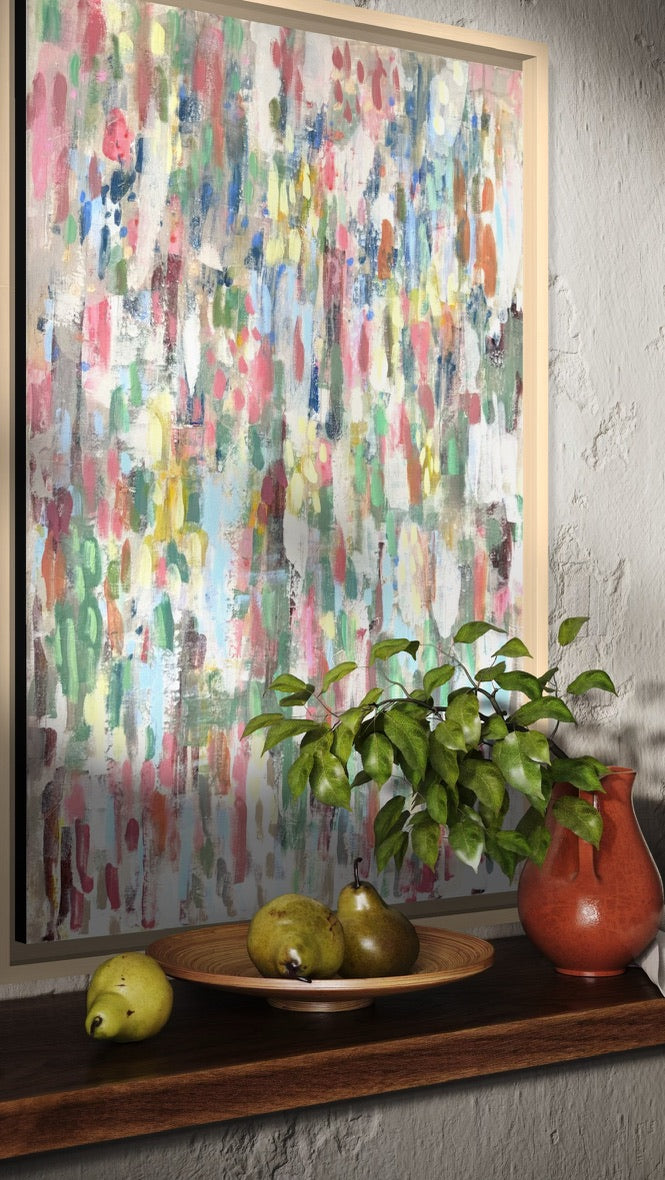 Blomsterregn 70x100