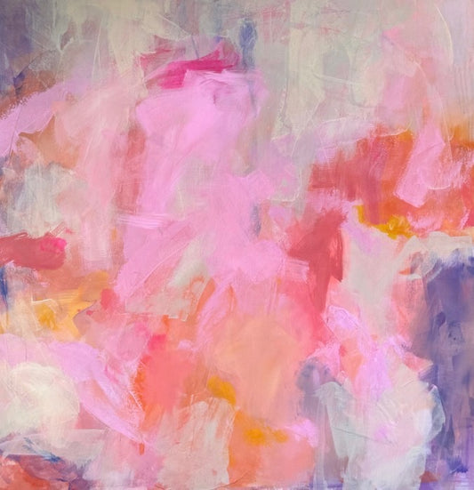 Rosa himmel  100x100