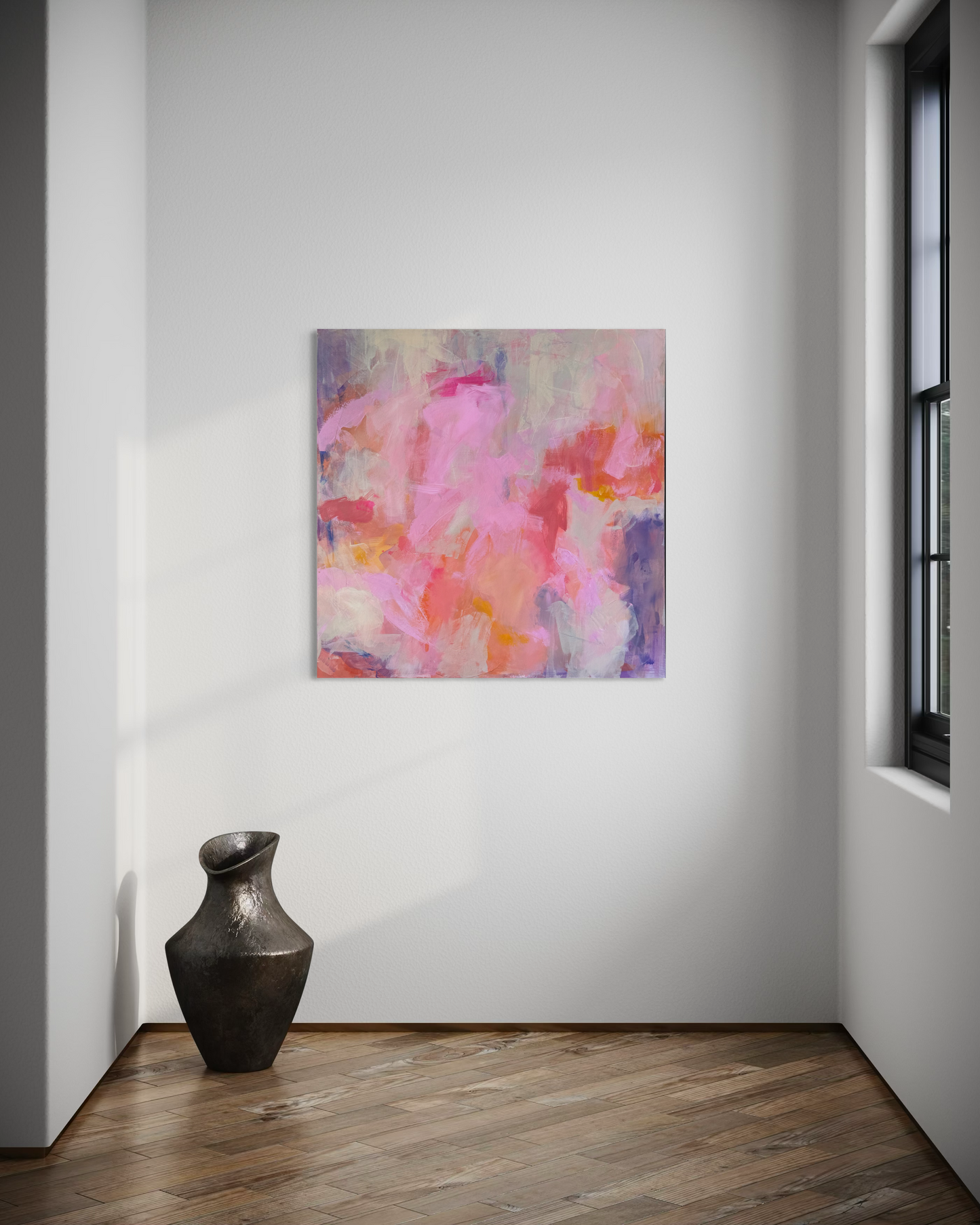 Rosa himmel  100x100